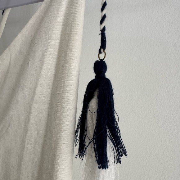 Anthropologie Farm Rio White Halter Maxi Resort Sundress - Picture 9 of 9